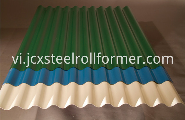 corrugated sheet